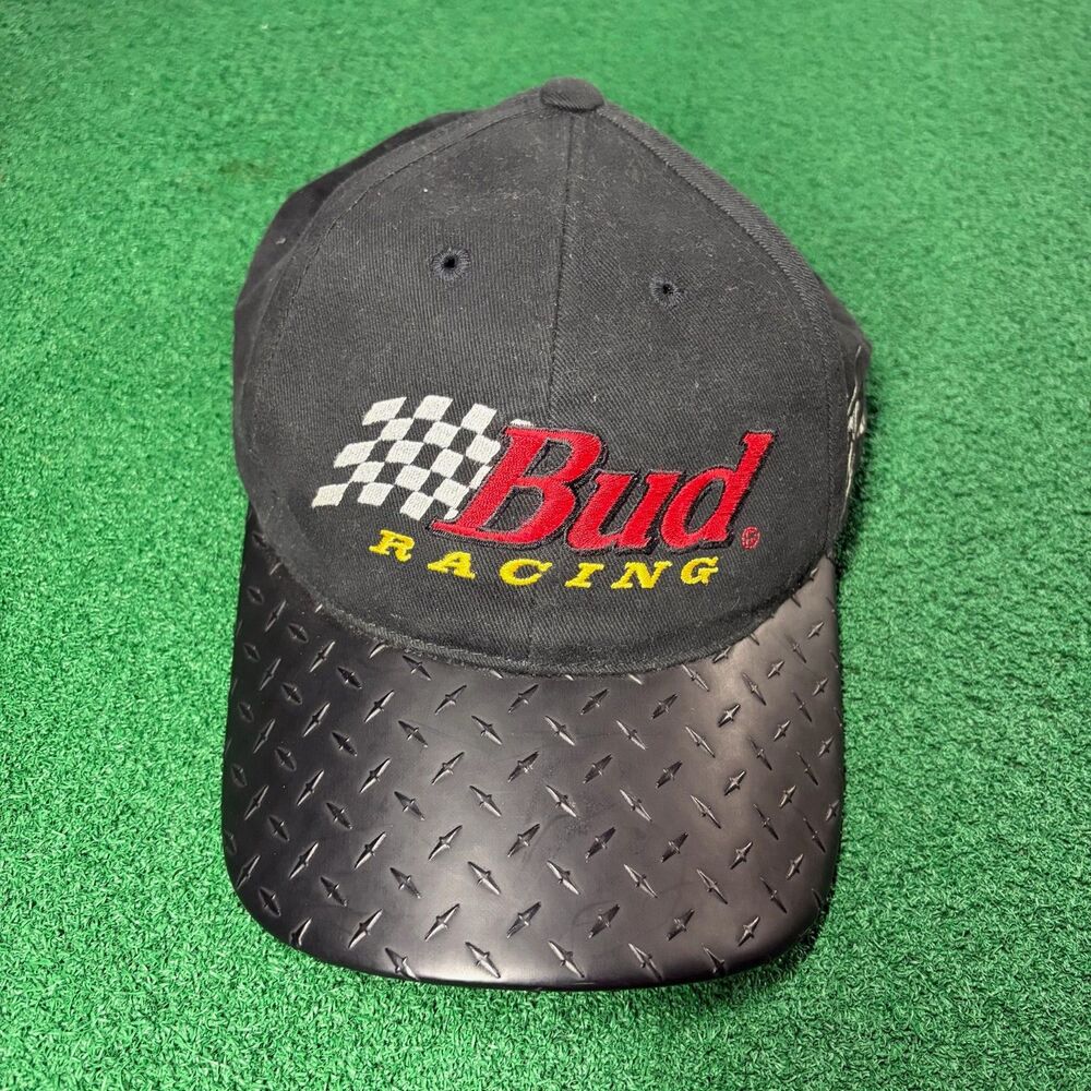 OS Mens – Bud Racing Kenny Bernstein NHRA Hat Diamond Plate Brim